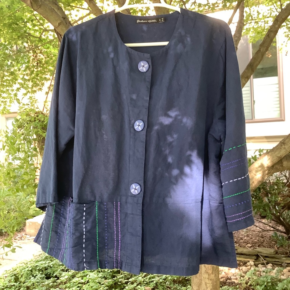 Gudrun Sjoden Blue Jacket  pocket medium 💙